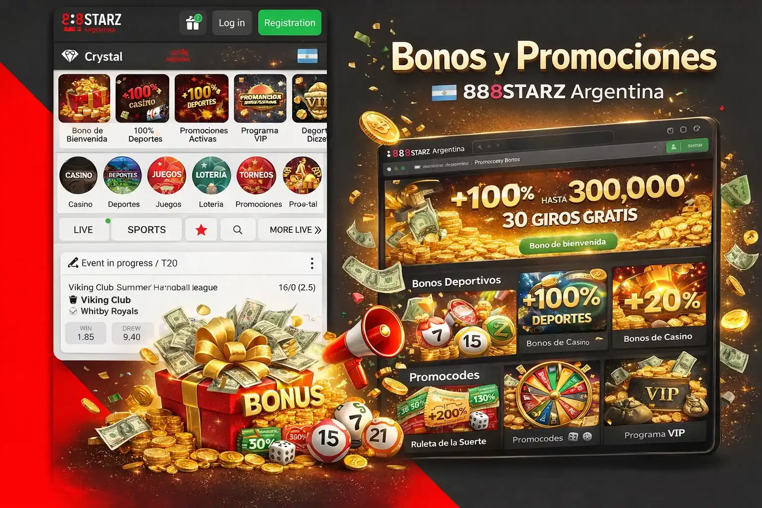 Código Promocional 888Starz 2026