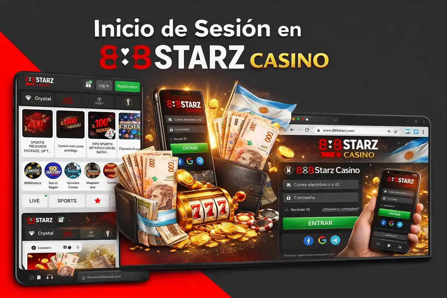 Acceso Seguro a 888Starz